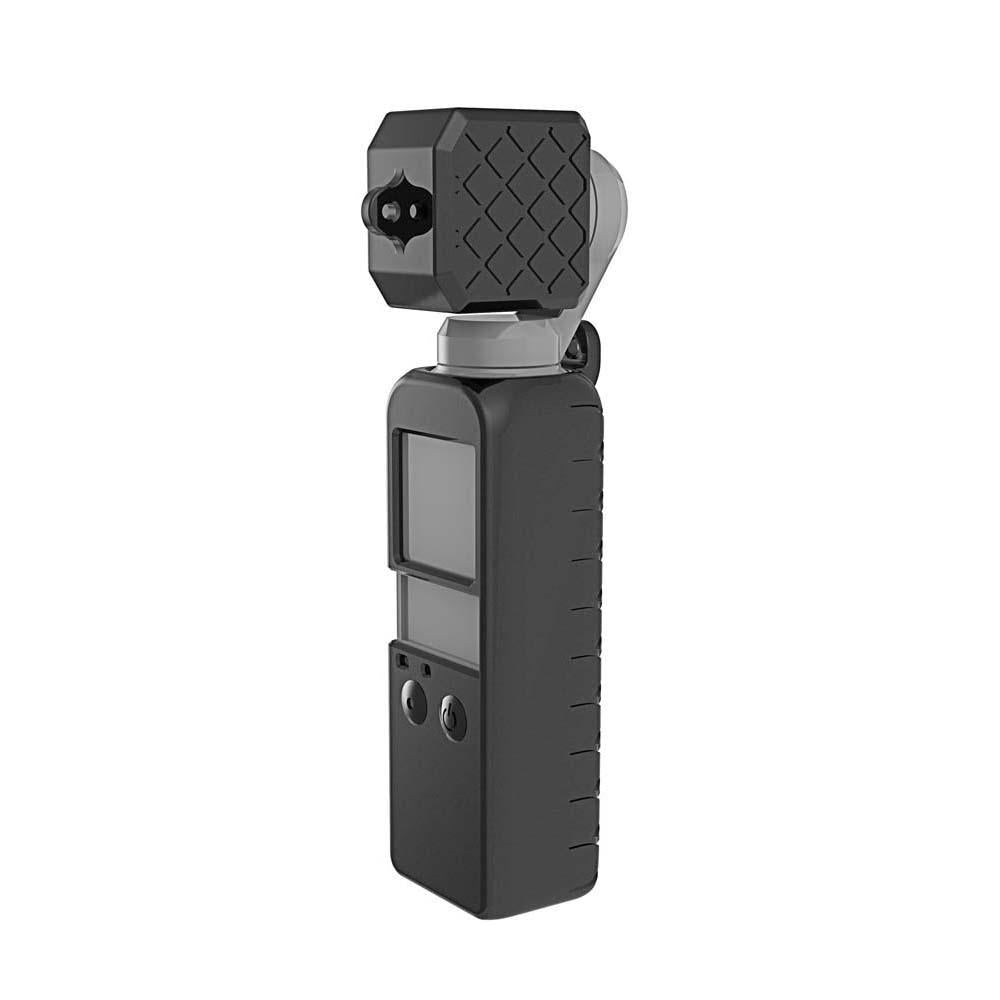 Diamond Texture Silicone Cover Set For Dji Pocket - 2 In 1