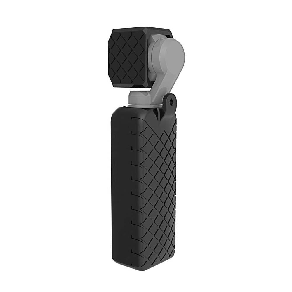 Diamond Texture Silicone Cover Set For Dji Pocket - 2 In 1