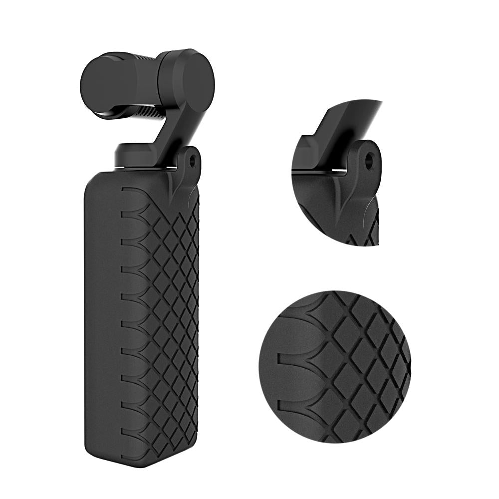 Diamond Texture Silicone Cover Set For Dji Pocket - 2 In 1