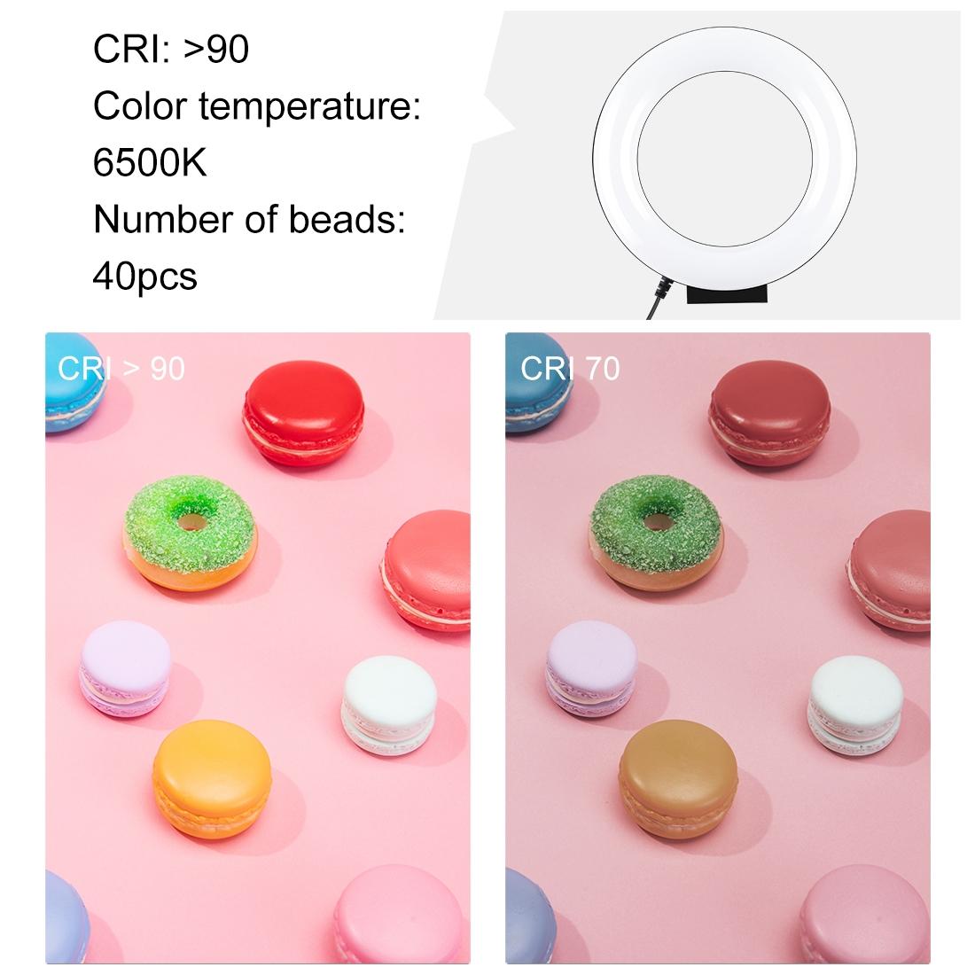 Curved Usb Led Ring Light For Selfie Beauty And Vlogging