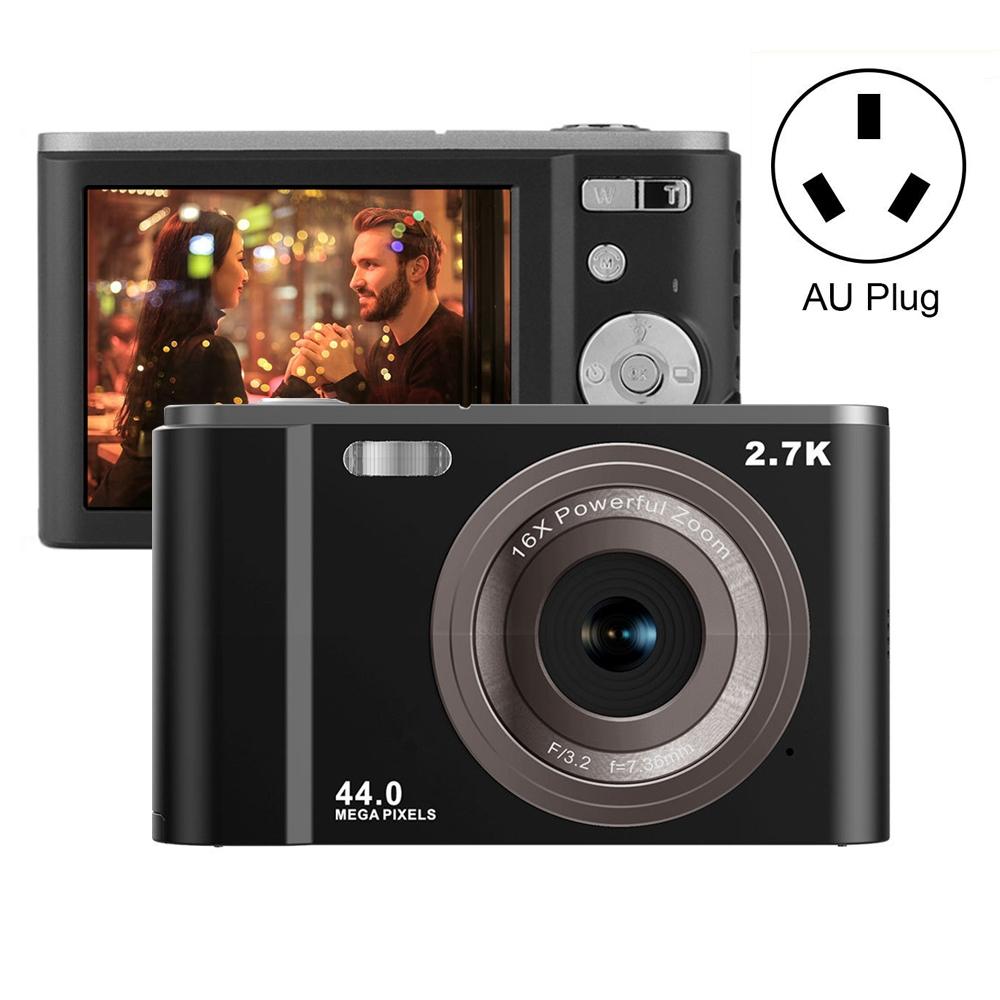 2.7K Full Hd 44Mp 16X Zoom 2.88 Digital Camera For Kids