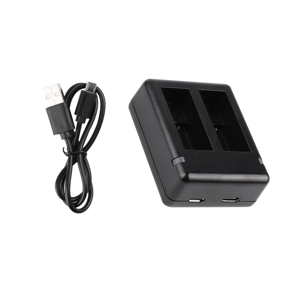 Gopro Hero9 / 10 Dual Battery Charger With Usb Cable & Indicator Light