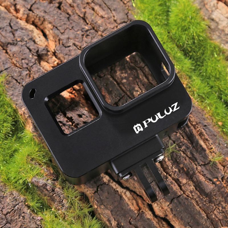 Aluminum Protective Cage For Gopro Hero 2018 / 7 / 6 / 5 With Insurance Frame