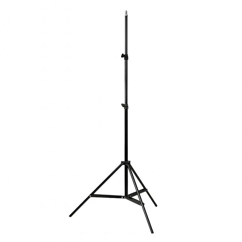 Aluminum Light Stand For Studio Flash - 2.8M Height - Black