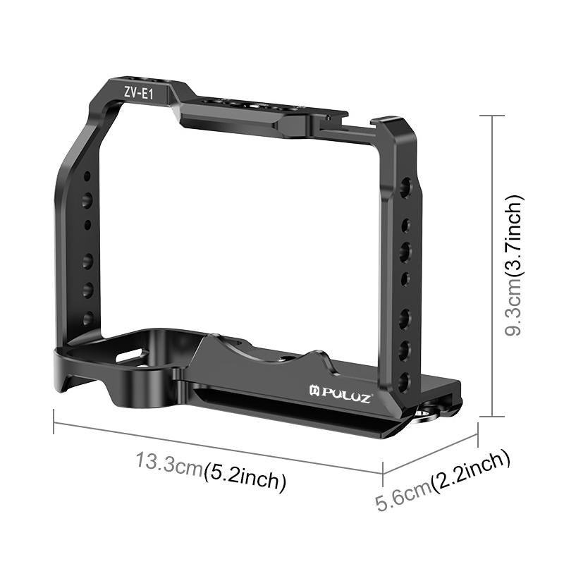 Aluminum Camera Cage For Sony Zv-E1 Stabilizer - Black