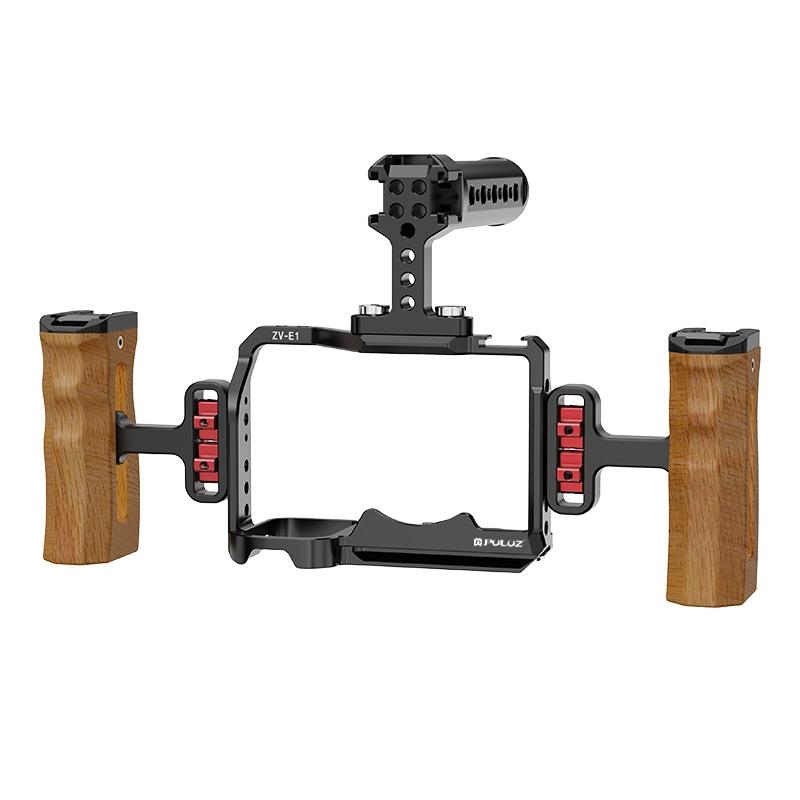 Aluminum Camera Cage For Sony Zv-E1 Stabilizer - Black