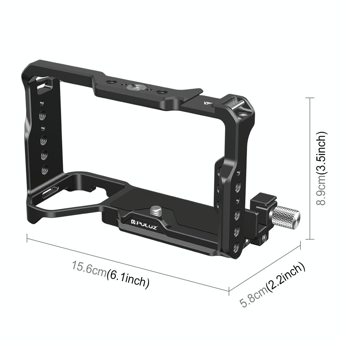 Sony A7Cm2 / 7C Ii / 7Cr Metal Camera Cage Stabilizer - Black