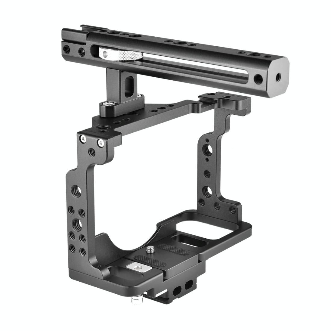 Video Camera Cage Stabilizer With Handle For Nikon Z6 / Z7 - Black