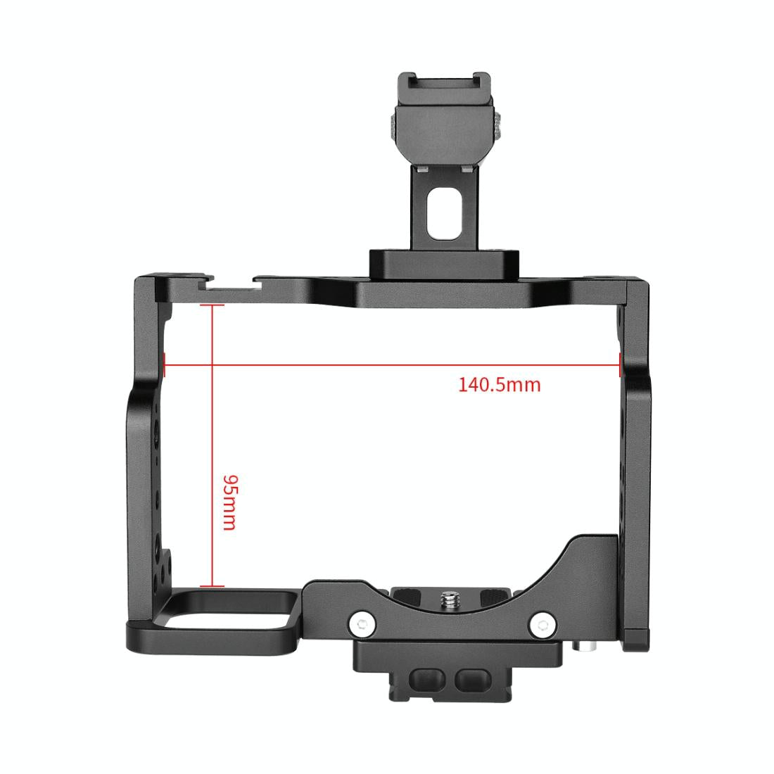 Video Camera Cage Stabilizer With Handle For Nikon Z6 / Z7 - Black