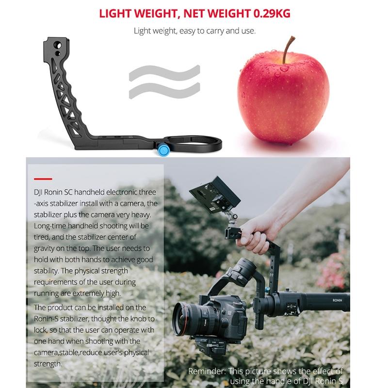 Handheld Stabilizer Extension Mount For Dji Ronin Sc - A69 Lifting Handle