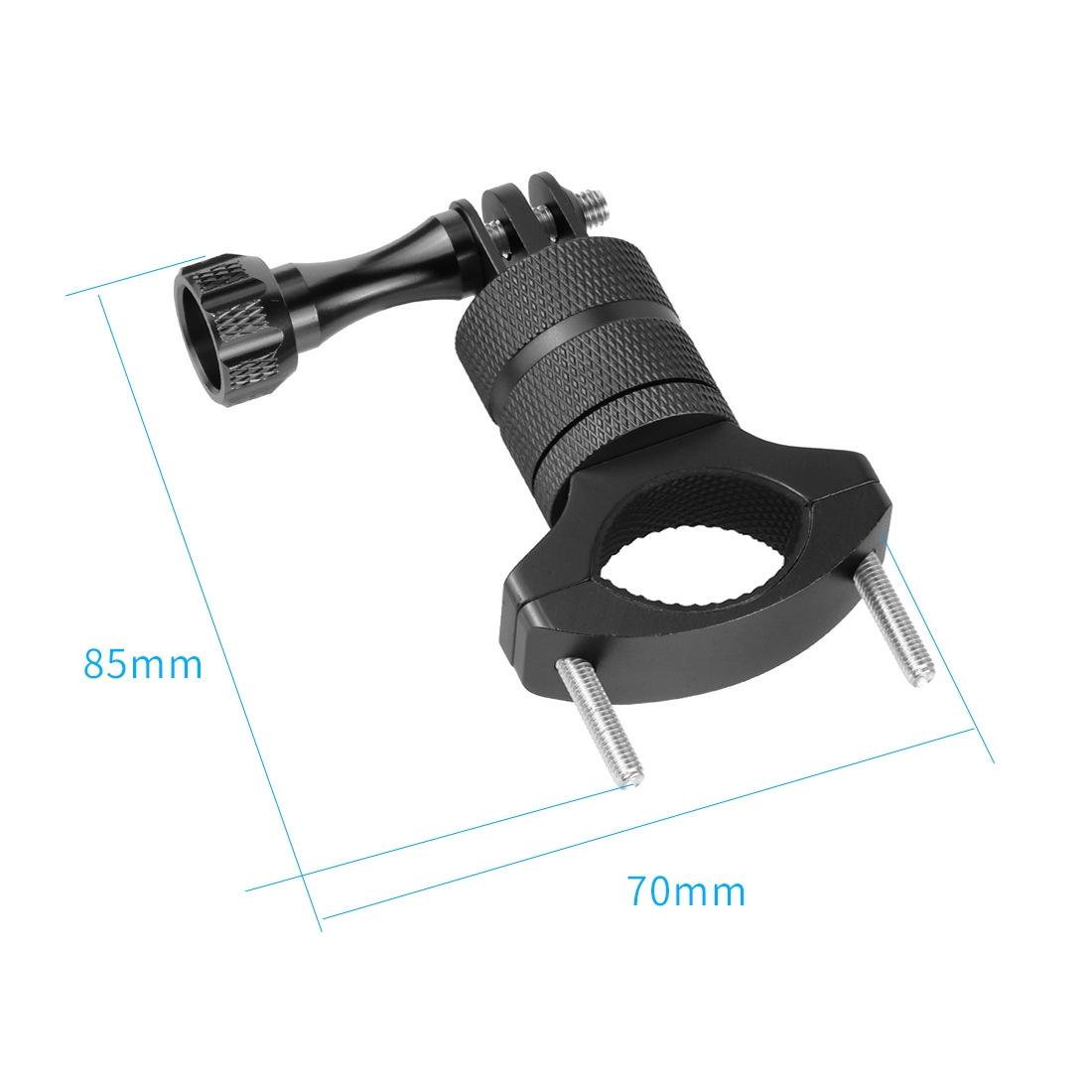 Action Camera Bicycle Mounting Bracket - Aluminum Alloy Clip