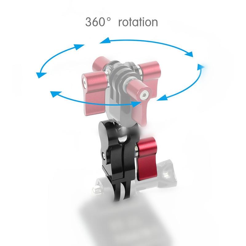 360 Degree Rotating Mount Adapter For Gopro Hero11 - Aluminium Alloy