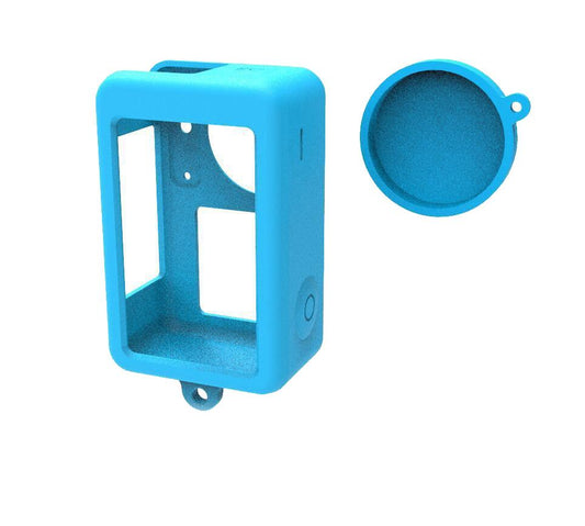 Protective Silicone Case With Lens Cap For Dji Action 3