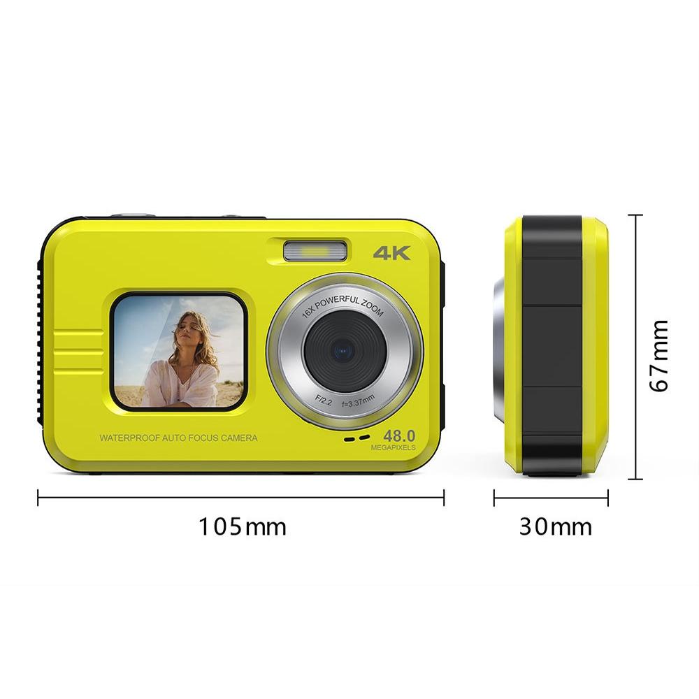 Waterproof 48Mp Dual Screen Outdoor Camera - Wdc901