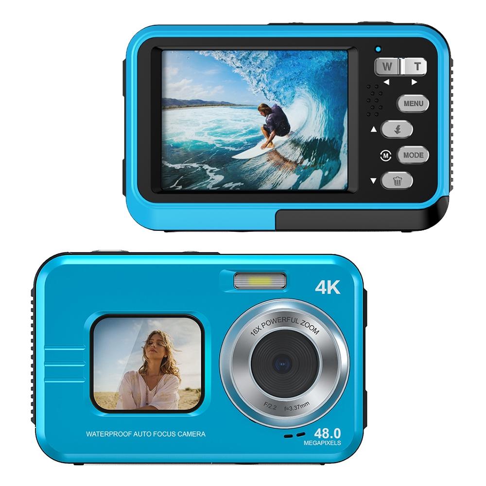 Waterproof 48Mp Dual Screen Outdoor Camera - Wdc901