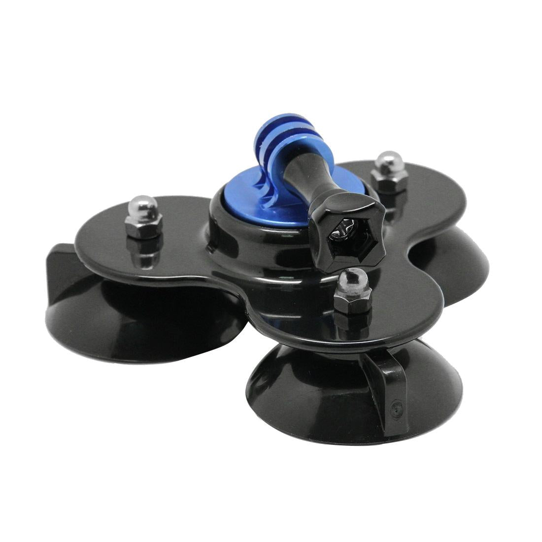 Universal Suction Cup Mount For Action Cameras With Tripod And Handle