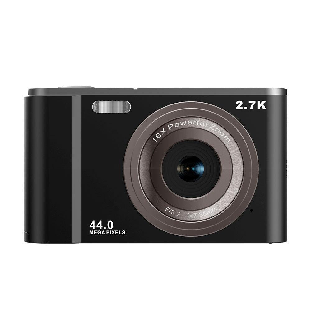 2.7K Full Hd 44Mp 16X Zoom 2.88 Digital Camera For Kids