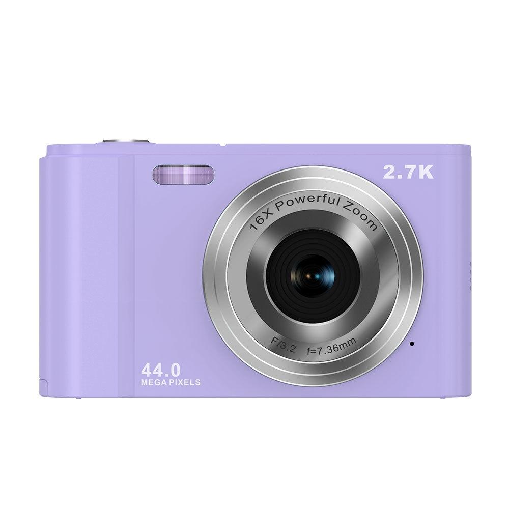 2.7K Full Hd 44Mp 16X Zoom 2.88 Digital Camera For Kids