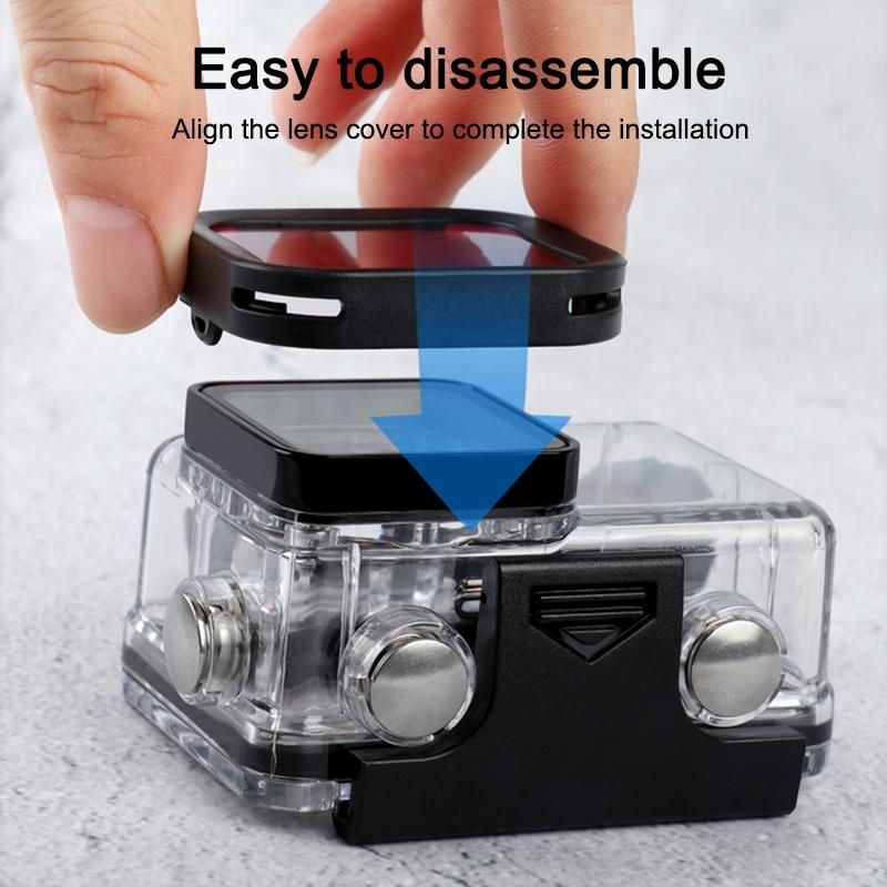 Diving Lens Filter For Dji Action Camera