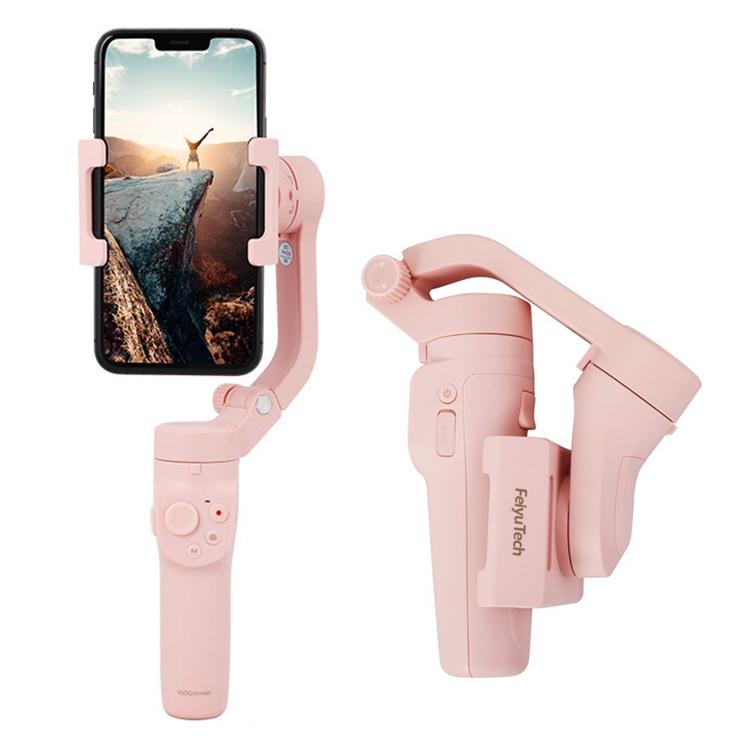 Foldable Vlog Pocket 2 Handheld Stabilizer - Three-Axis Gimbal Pink