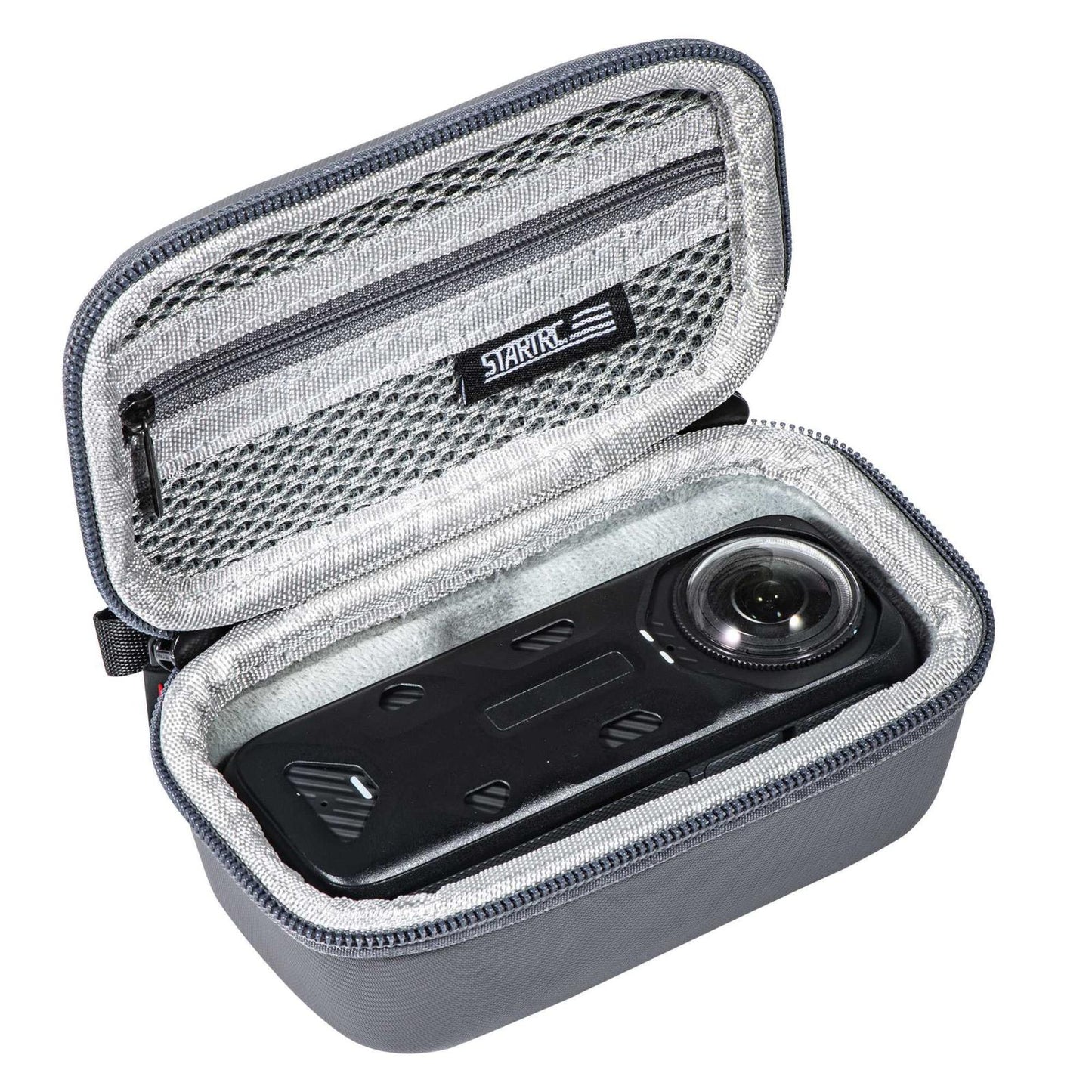 Carry Case With Carabiner & Strap For Cameras