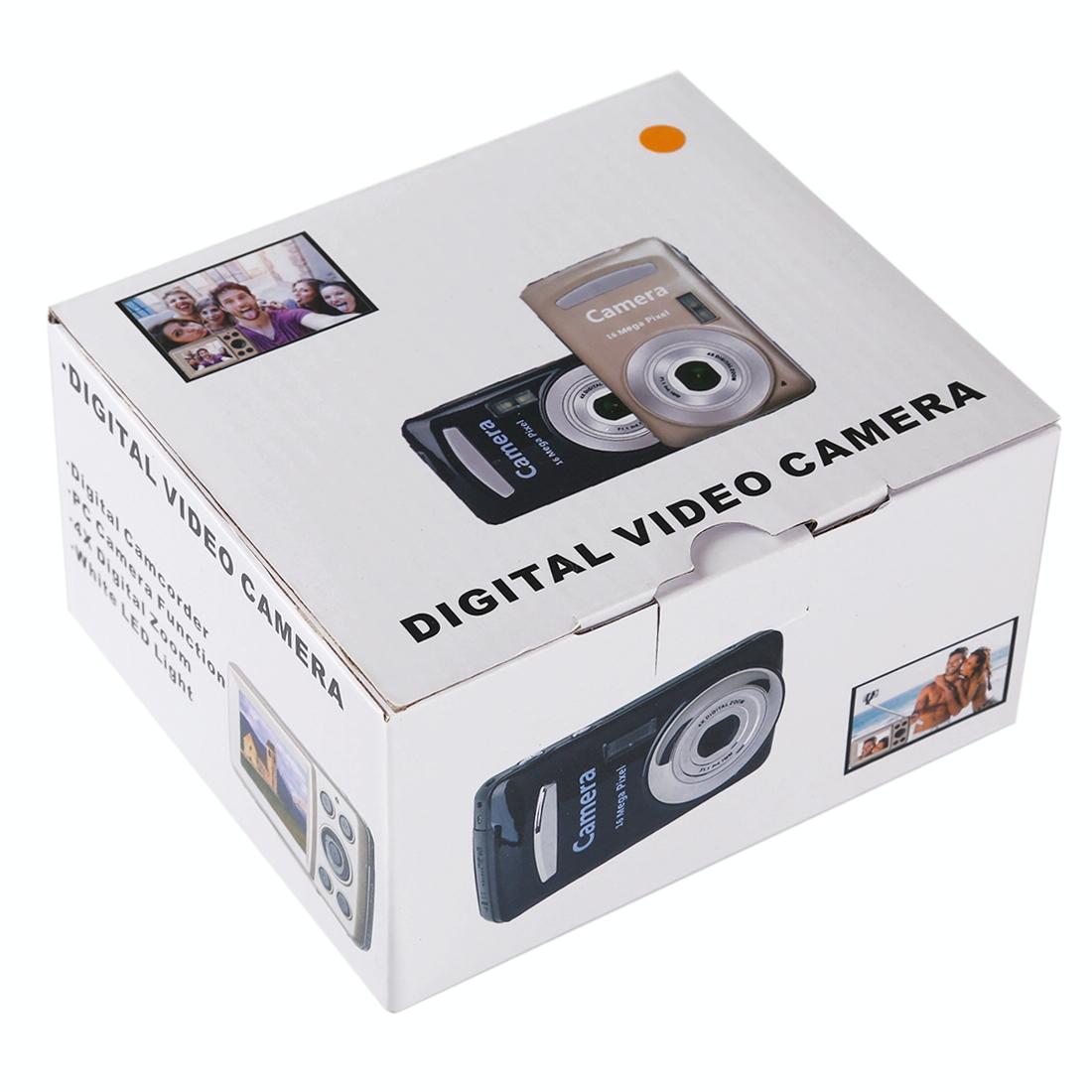 16Mp 4X Zoom Hd Digital Video Camera With 2.4 Tft Screen