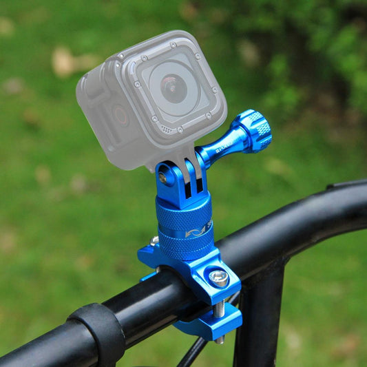 Universal Bike Handlebar Mount For Action Cameras - 360 Degree Rotation