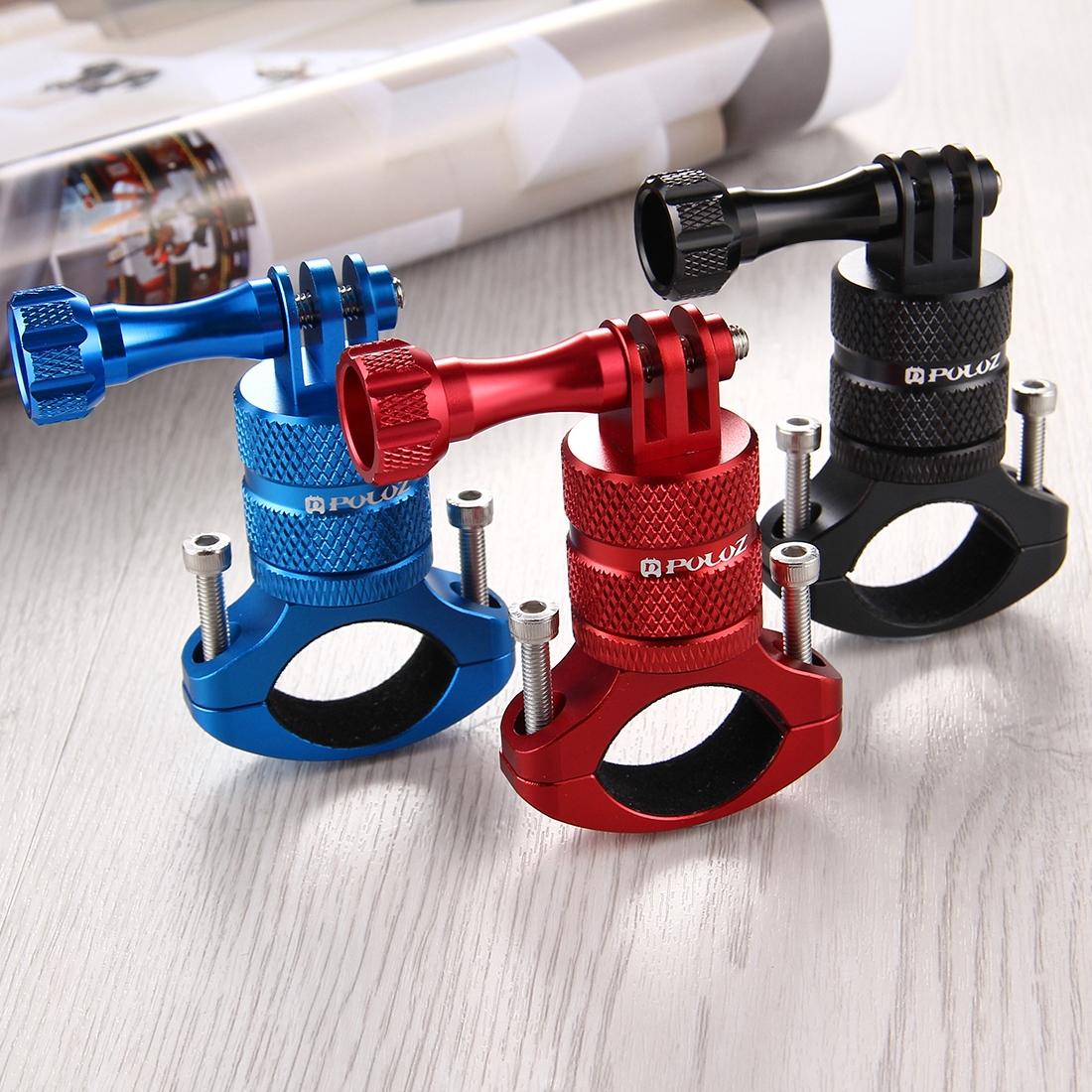 Universal Bike Handlebar Mount For Action Cameras - 360 Degree Rotation