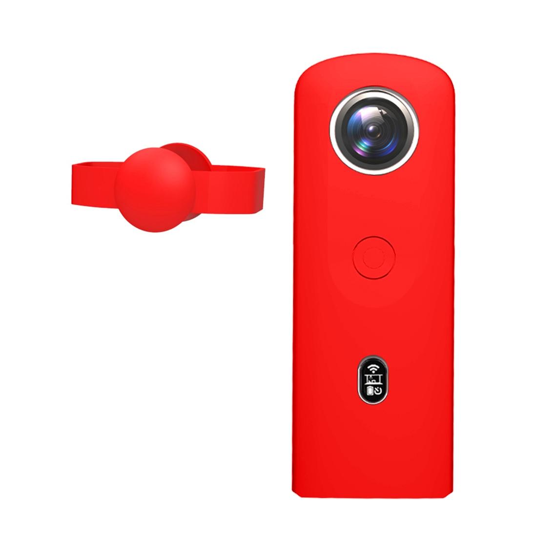 360 Camera Silicone Case With Lens Cover For Ricoh Theta Sc2