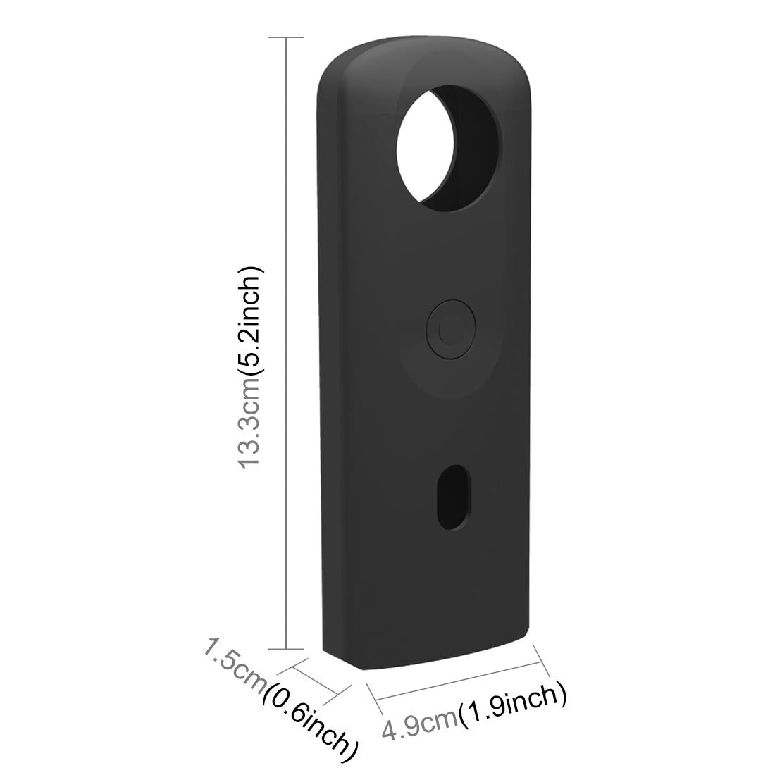 360 Camera Silicone Case With Lens Cover For Ricoh Theta Sc2