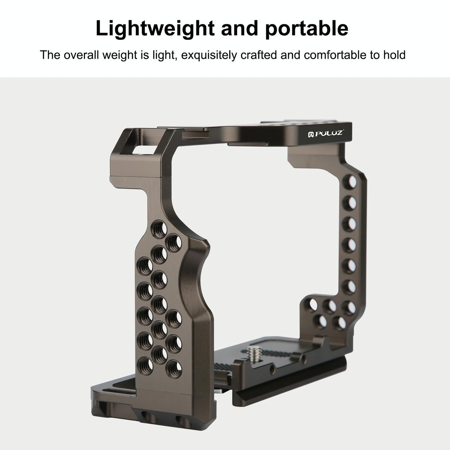 Sony A7 Iii / A7R Iii Camera Cage Stabilizer - Bronze No Handle