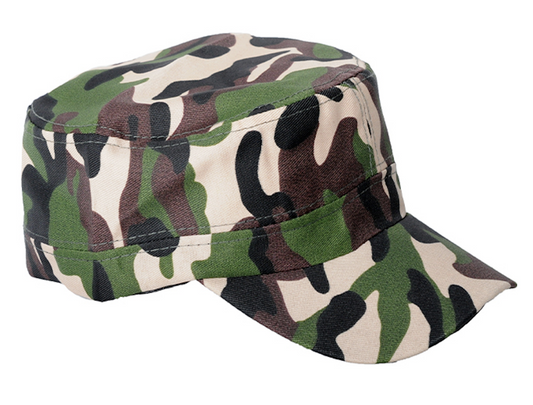 Mens Army Cap Hat Cadet Castro Military Patrol Baseball Summer Camo Camouflage