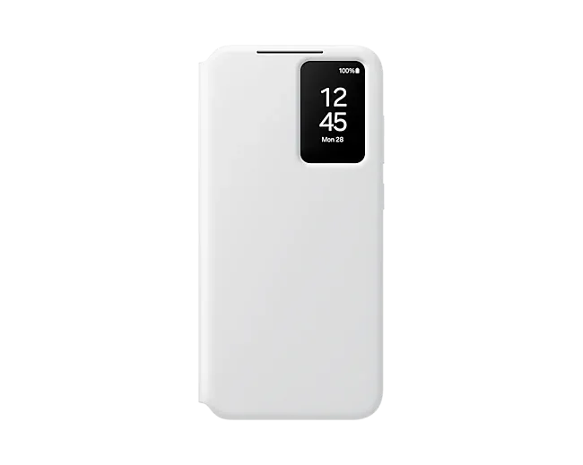 Samsung Smart View Wallet Case for Galaxy S24 FE - White