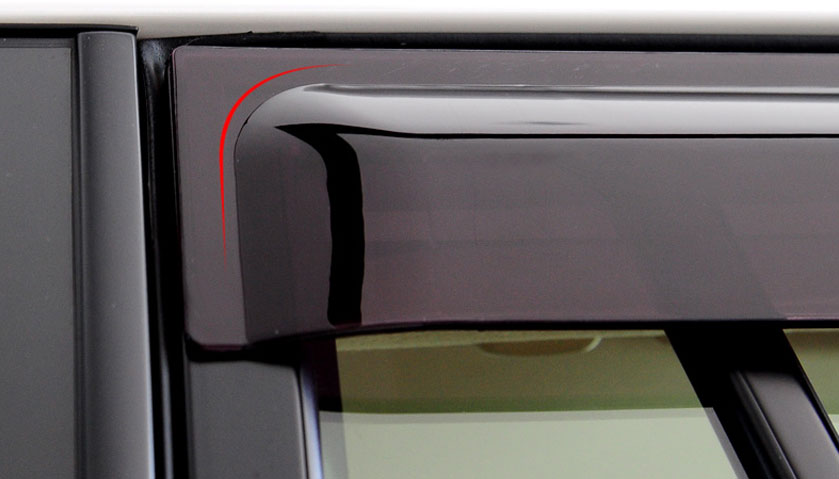 Weather shields Door Window Visors Weathershields Guard For Toyota Kluger 2014 - 2020