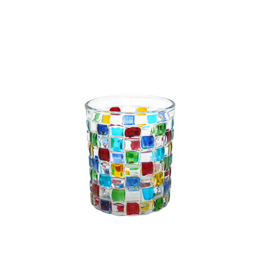 Rubik Glass Tumbler - 210ml