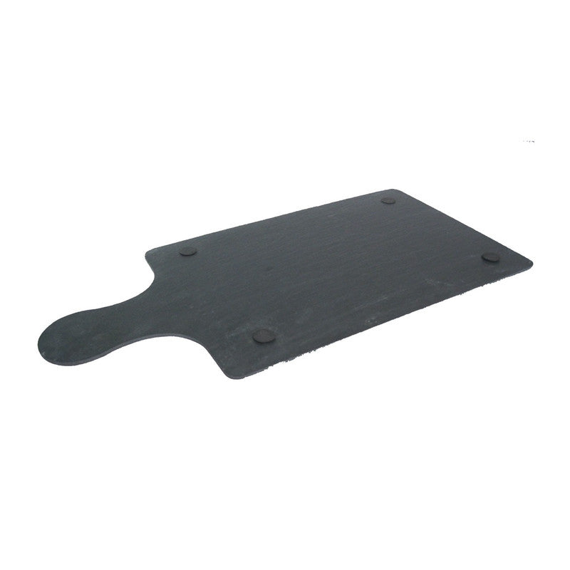 Slate Cheeseboard Black Rectangular with Handle 40x29cm