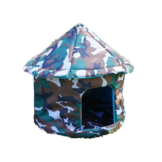 Outdoor Waterproof Cat House - Insulated, Weatherproof, Warm Shelter for Cats, Ideal for Winter Protection, Size: L 45*41cm