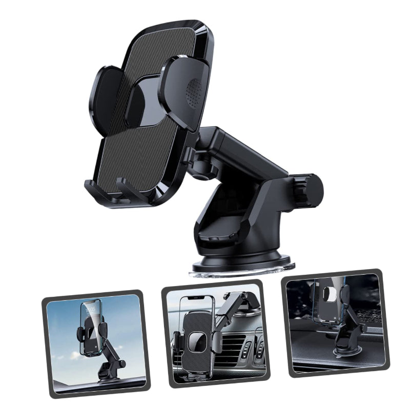 360° Adjustable Car Phone Holder - Dashboard and Air Vent Mount（S161+CF26）