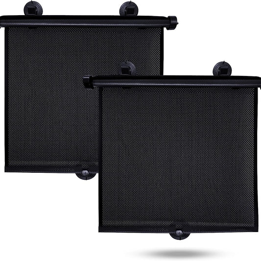 2 PCS Car Side Window Sunshade Protector, UV Protection and Heat Blocker 40x45cm