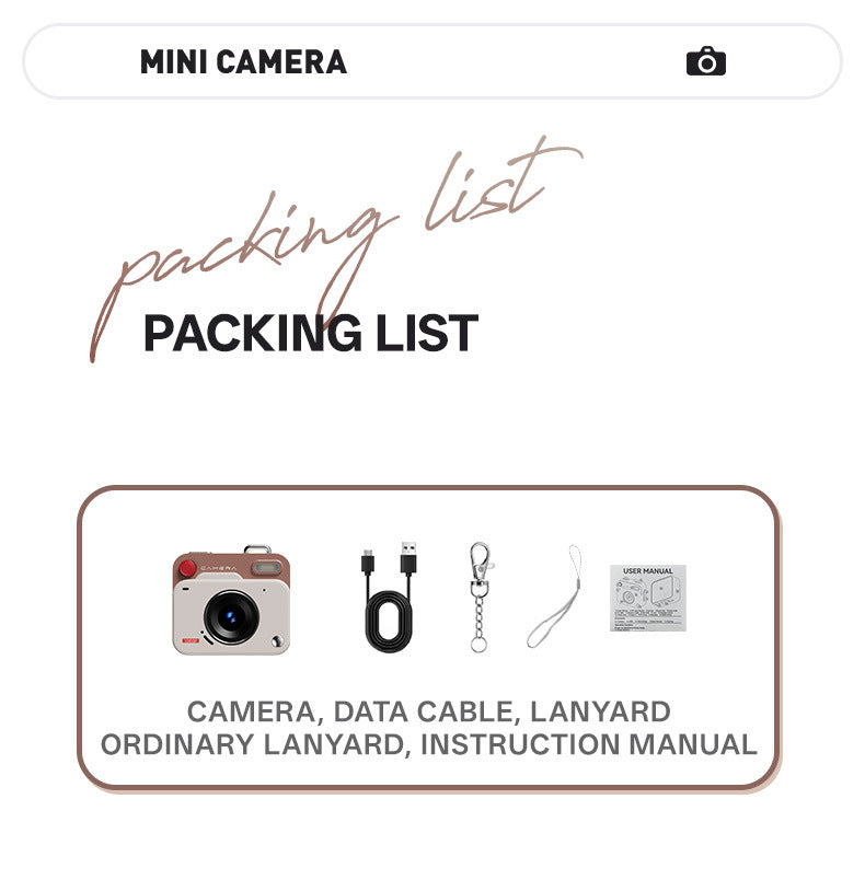 Mini Retro Keychain Camera - 48MP Photos, 1080P HD Video with Built-in Filters & Flash(green)