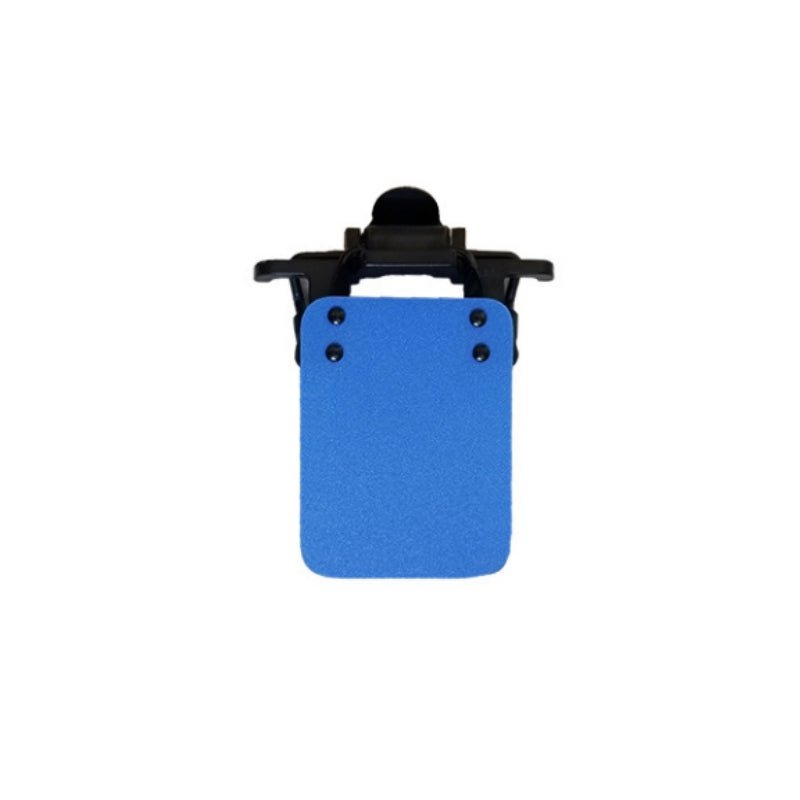 ISSF Flip-Up Eyeshield Sport Shooting Eye Shield Aim Blocker Targeting Sight Cover Blinding - Blue-Vertical 3x4cm