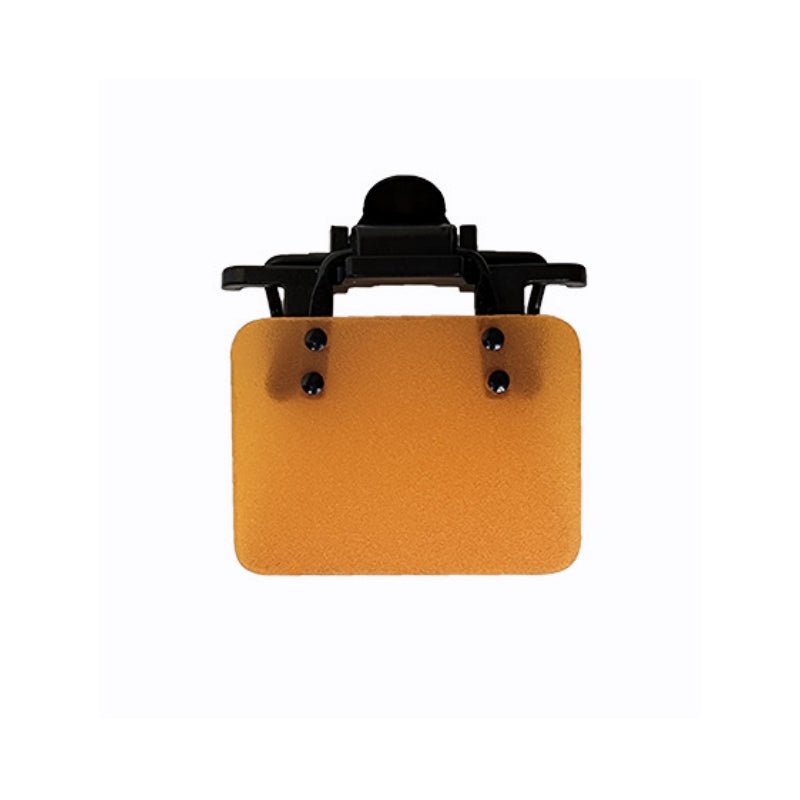 ISSF Flip-Up Eyeshield Sport Shooting Eye Shield Aim Blocker Targeting Sight Cover Blinding - Blue-Vertical 3x4cm