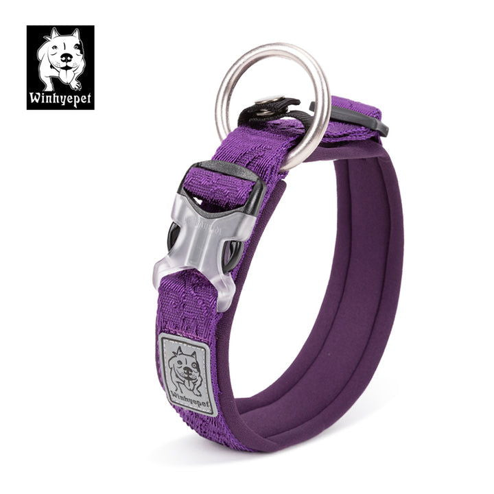 Whinhyepet Collar purple - 2XL - SEKSI