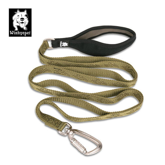 Whinyepet leash army green - L - SEKSI