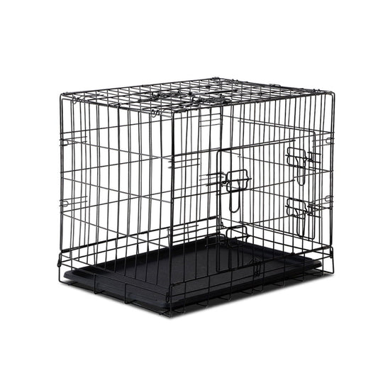 i.Pet 24" Dog Cage Crate Kennel 3 Doors - SEKSI