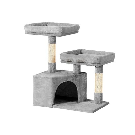 i.Pet Cat Tree 69cm Scratching Post Tower Scratcher Wood Condo House Bed Trees - SEKSI