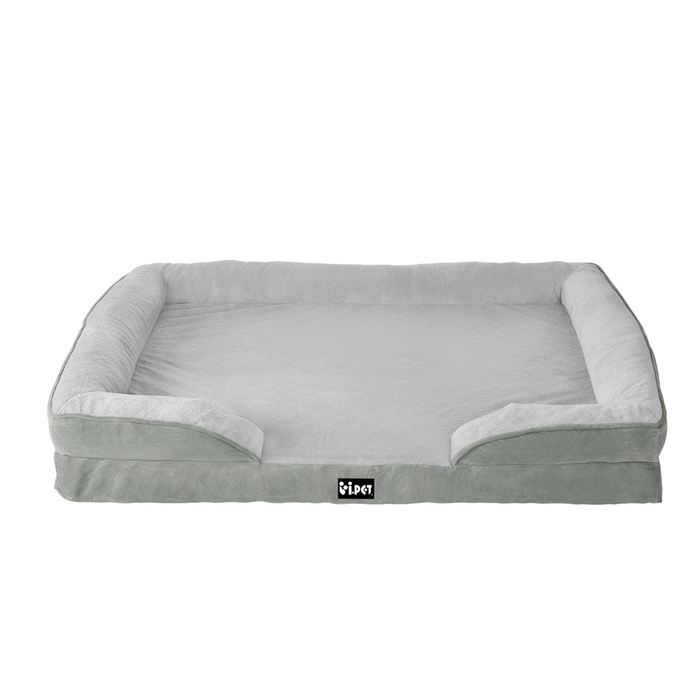 i.Pet Pet Bed Dog Calming Soft Cushion Egg Crate Large Sofa Removable Washable - SEKSI